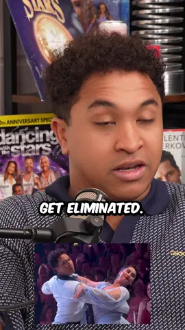 Self Reflecting on Elimination with Brandon Armstrong and his partner Lauren! @brandonarmstrongg #fifthharmony #dwts #dancingwiththestars