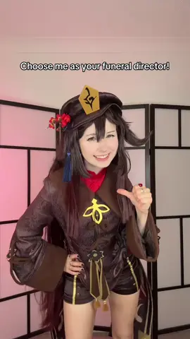 Please choose Hu Tao! #genshin #cosplay 