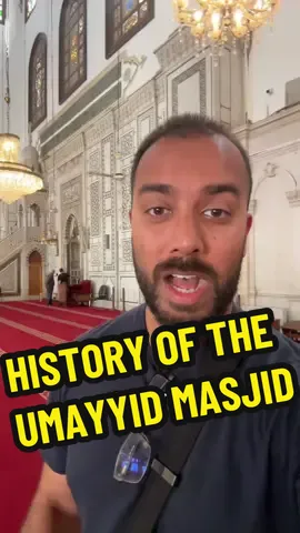 Here is the history of the Umawi Masjid, or the Umayyad Masjid. The story of how it went from Pagan Temple ➡️ Temple for Jupiter ➡️ Christian Cathedral for John the Baptist ➡️ Masjid. Very interesting!  #muslimtiktok #syria #muslimtravel #hijra #syria🇸🇾 