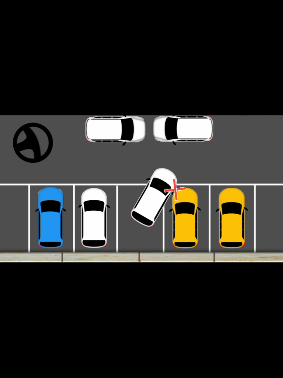 Tight Parking Space Exit Full Tutorial  #cartok #driving #vehicle #LearnOnTikTok #auto 