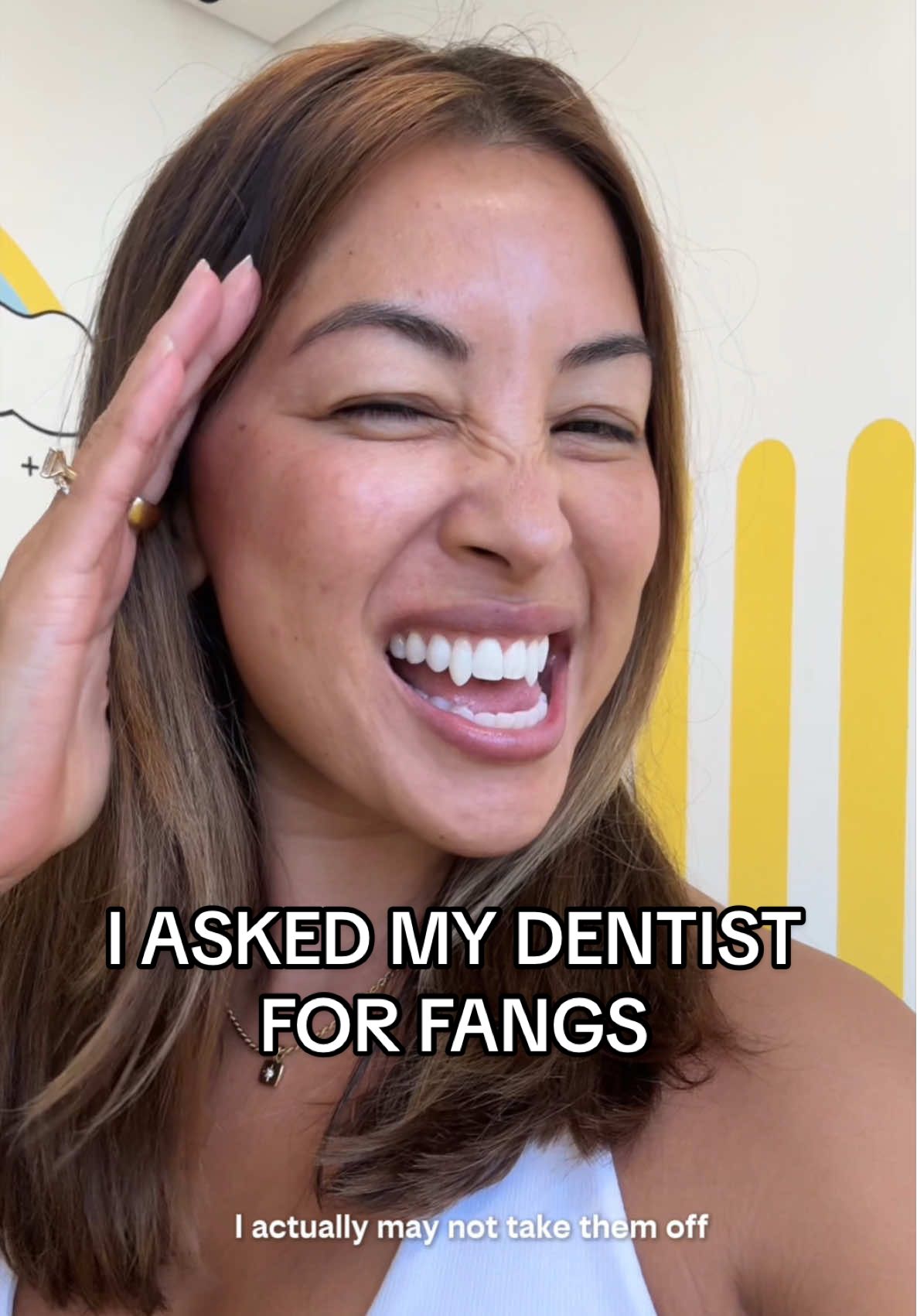 we stay committed for #halloween #vampirefangs #vampire 