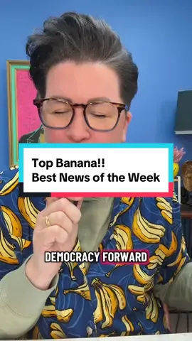 TOP BANANA OF THE WEEK! @Democracy Forward for their epic win for SNAP families!! 