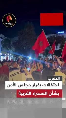 احتفالات في مدن مغربية بقرار مجلس الأمن الداعم للحكم الذاتي في الصحراء الغربية تحت السيادة المغربية #الصحراء_المغربية #الجالية_المغربية_في_كل_مكان #المغرب #maroc #أخبار_المغرب 