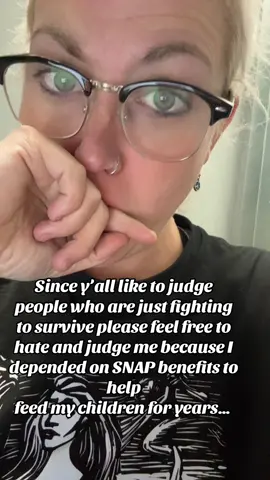 It’s easy to judge until you’ve been there but my ego and pride has no place in trying to provide for my children. #snap #ebt #judge 