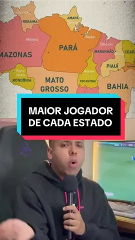 qual o MAIOR JOGADOR de cada ESTADO do BRASIL? #futebolnotiktok #futebol #futebolbrasileiro #tiktokesportes 