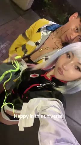 Just gotta keep him away from metal implants  #cyberpunkedgerunners #lucyanddavid #davidmartinez #lucykushinada 