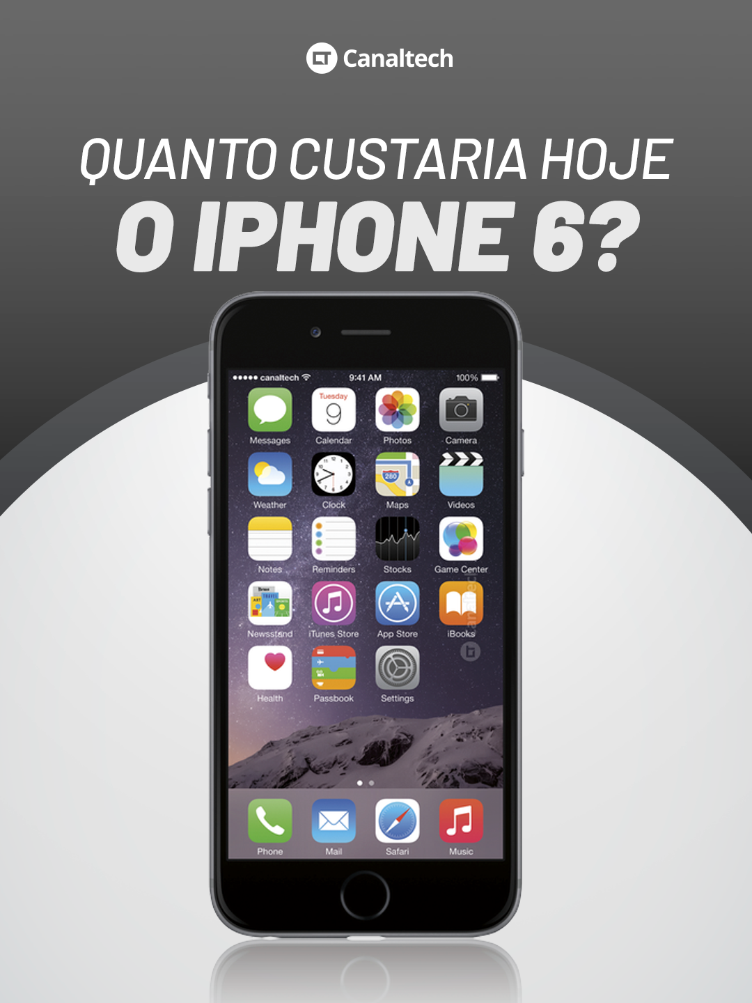 Prepare-se para cair da cadeira! 🤯 O iPhone 6, o queridinho da Apple que vendeu 220 milhões de unidades, custava R$ 3.999. Se ele fosse lançado HOJE (2025), o preço saltaria para R$ 7.298! Pagaria esse valor? Comente!  #apple #iphone #tecnologia #curiosidades #celular #iphone #canaltech