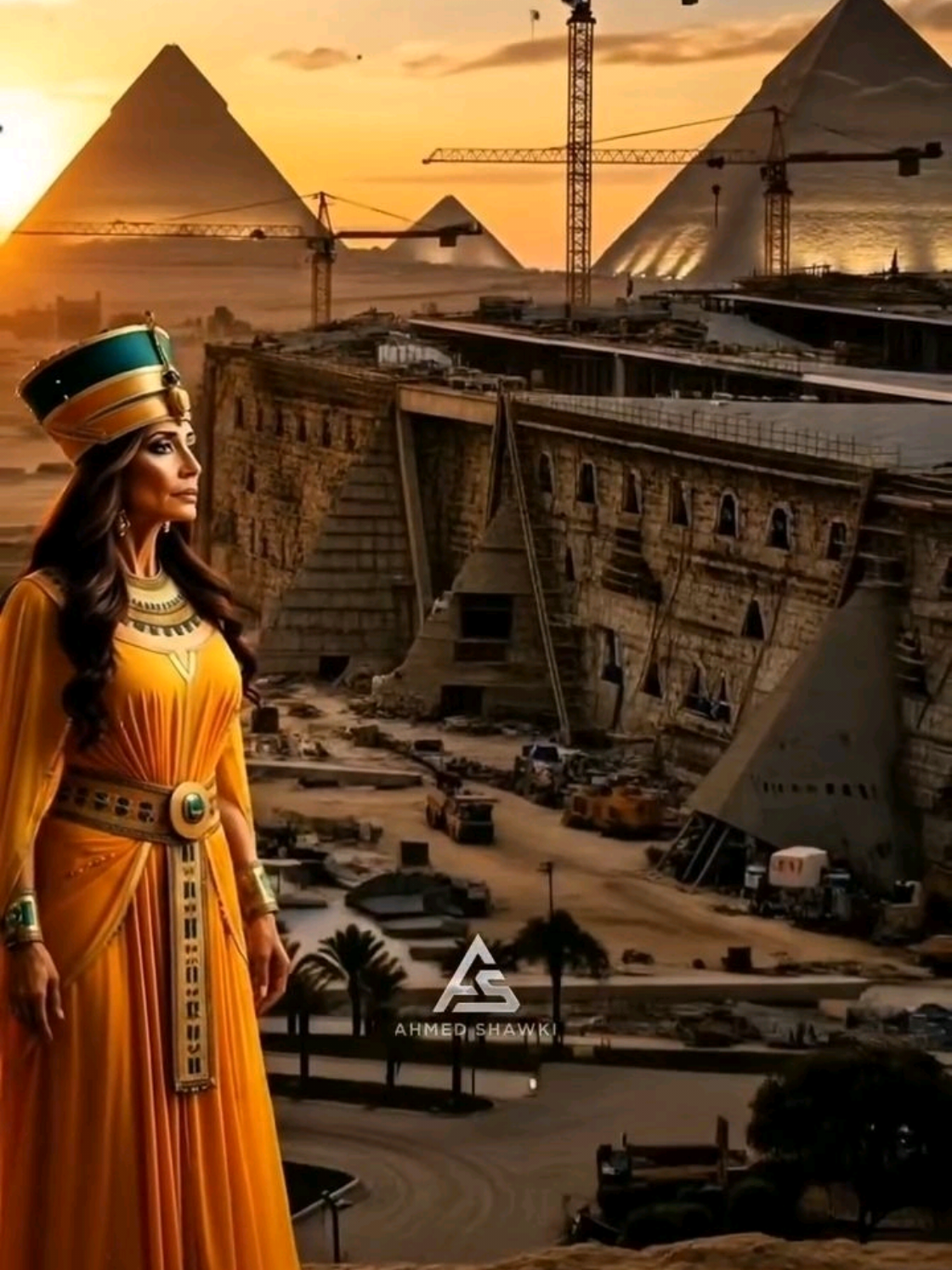 The opening of the grand Egyptian Museum @sawsanbadrofficial 2025 #متحف_مصر_الكبير  #مصر #egypt 