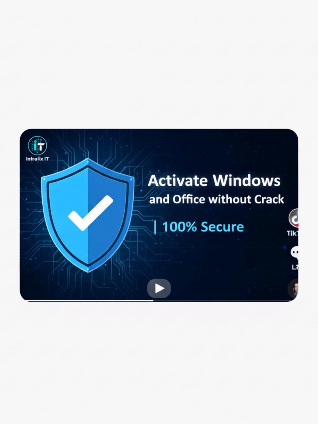 عايز تفعل Windows وOffice بشكل دائم وبدون كراك؟ 😎 في الفيديو ده هتشوف الطريقة  100% اللي تضمنلك نظام مستقر وتحديثات مستمرة 🔥 No crack, no risk — just a clean and safe activation 💻 تابع الشرح للآخر وهتفهم كل حاجة بخطوات بسيطة 👇 #WindowsTips #ActivateWindows #ITSolutions #تفعيل_ويندوز #TechTips