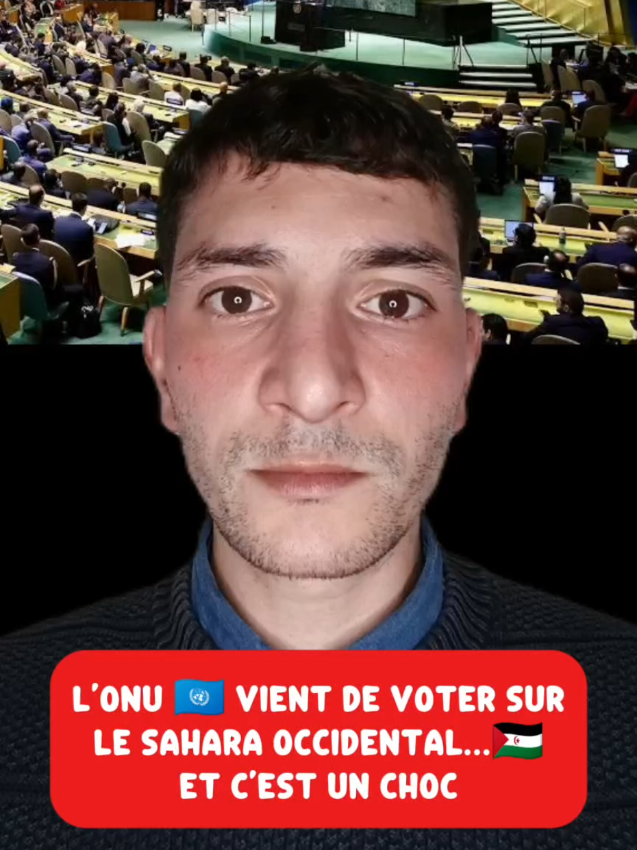 🇪🇭 L’ONU prolonge la MINURSO : le Sahara Occidental reste un territoire non autonome Le Conseil de sécurité de l’ONU a voté la prolongation d’un an du mandat de la MINURSO, la mission chargée d’organiser un référendum au Sahara Occidental. Résultat : 11 voix pour, 3 abstentions (Russie, Chine, Pakistan) et une non-participation de l’Algérie. Ce vote, porté par un texte américain, maintient le statu quo : le Sahara Occidental reste un territoire non autonome selon l’ONU. Malgré les interprétations favorables à Rabat, cette résolution ne reconnaît pas la souveraineté marocaine. Elle prolonge simplement la mission de supervision du cessez-le-feu et du processus politique, sans exclure l’indépendance. #UN #ONU #Algérie #Maroc #USA   The UN Security Council has voted to extend MINURSO’s mandate for one year, keeping the Western Sahara issue unresolved. The U.S.-drafted resolution passed with 11 votes in favor, 3 abstentions (Russia, China, Pakistan), and Algeria’s non-participation. Despite pro-Moroccan media claims, the UN did not recognize Morocco’s sovereignty — Western Sahara remains a “non-self-governing territory” under international law.  