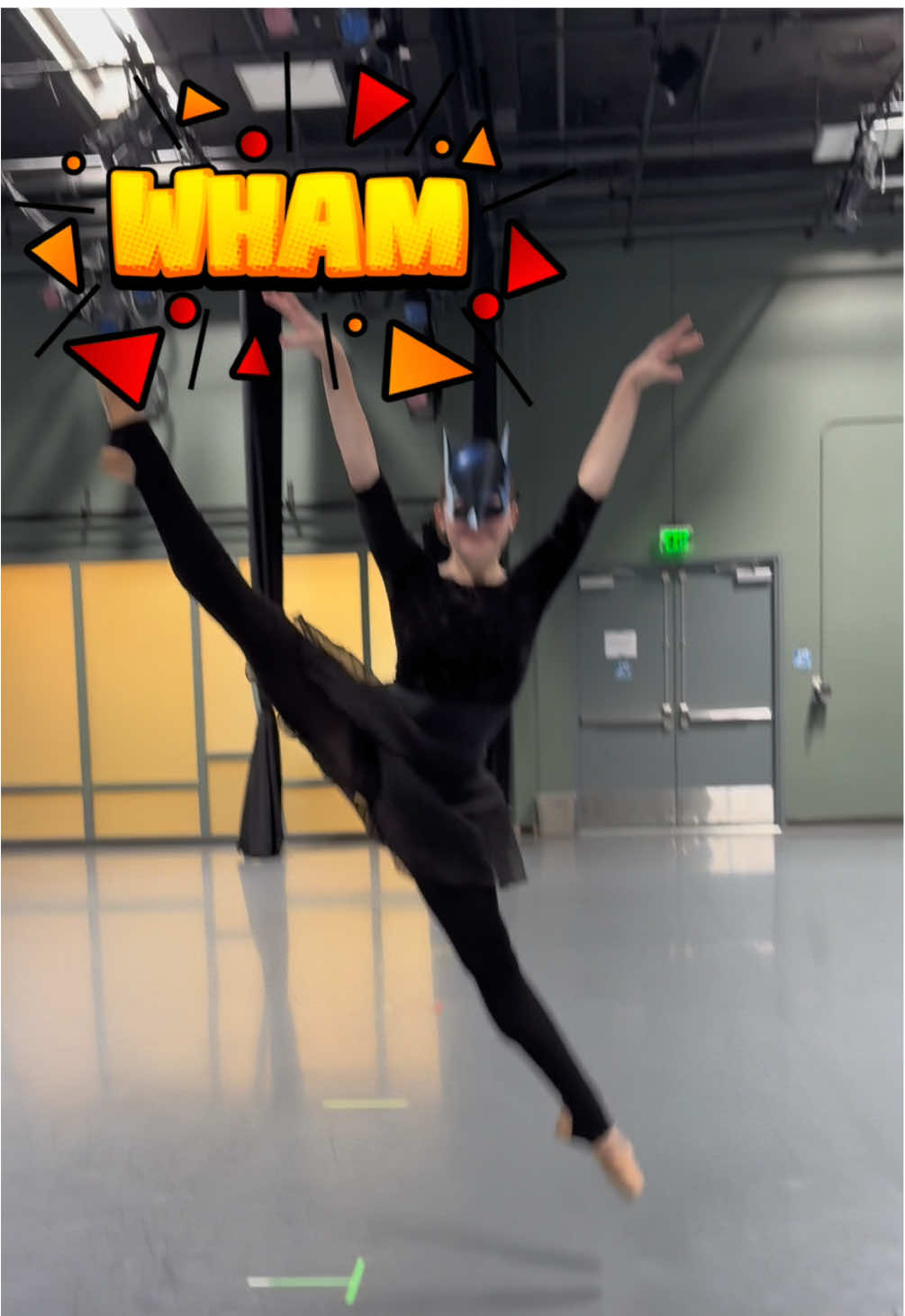 I am Battement… Bat-tastic ballet skirts are available for purchase on our Etsy! 🦇 #batman #ballet #battement 