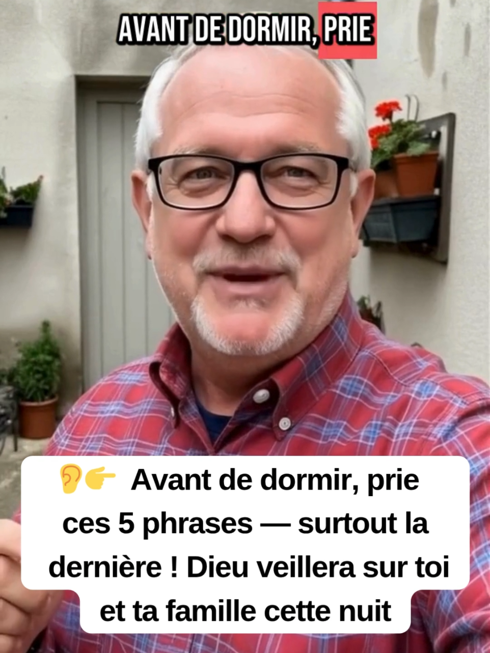 #familie #bible #chretien #dieu #foi  Avant de dormir, prie ces 5 phrases — surtout la dernière ! Dieu veillera sur toi et ta famille cette nuit 🙏🙏  