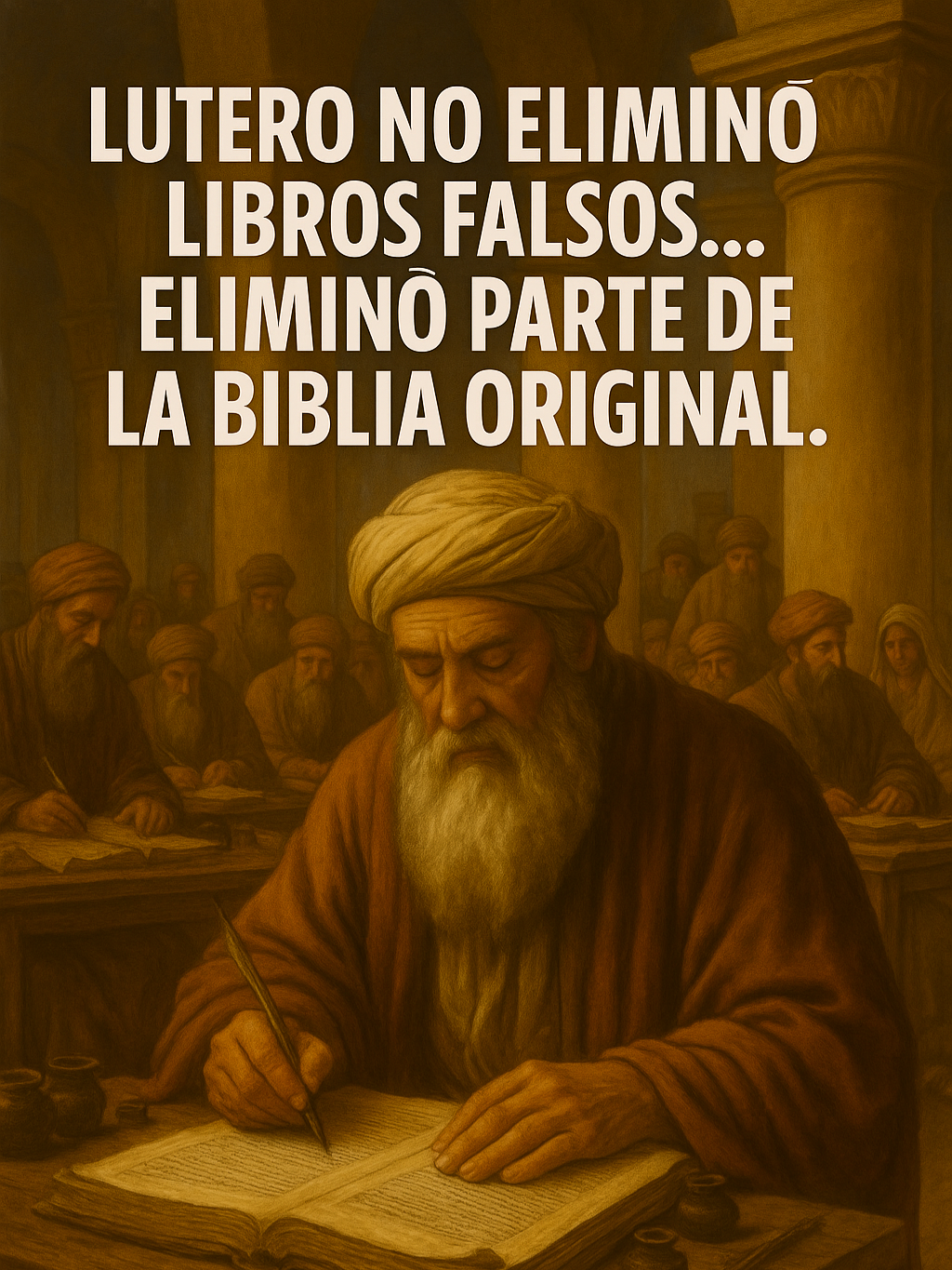 La Biblia que leyeron los primeros cristianos no era la misma que dejó Lutero. Durante siglos, estos libros formaron parte de la fe, hasta que fueron apartados. Pero la historia —como siempre— tiene otra versión. #Historia #Biblia #Lutero #Cristianismo #Iglesia #Teología #Fe #MisteriosDeLaHistoria #Reforma #Catolicismo #Septuaginta #SanJerónimo #alejandromagno #cristianismoviral