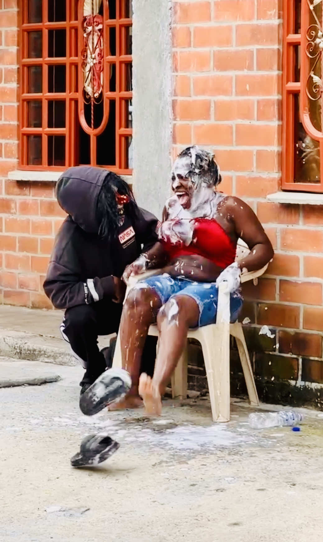 The Scare of Her Life on Halloween! 😱🎃#scary #horrortok #hollywood #purge 