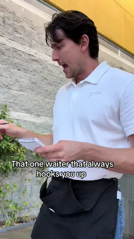 They don’t wanna do it #fyp #waiter #restaurant #pov 