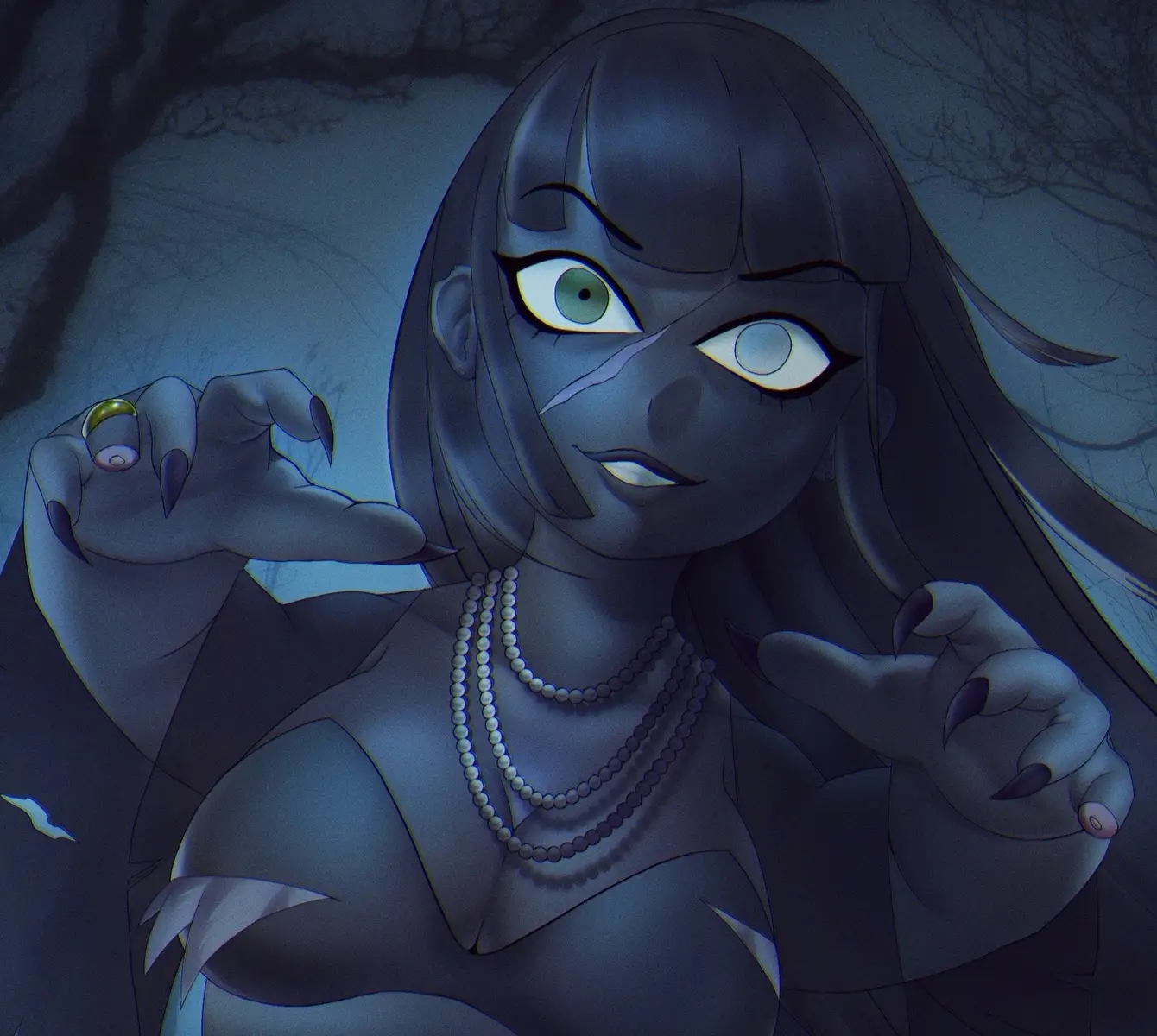 I’m so glad I finished this in time for one of my fav holidays!! Happy Halloween, Joeys!! #art #oc 