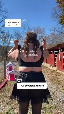 Replying to @artbypita4 A jelly bra I feel so confident in…possibly the most supportive full coverage wireless & seamless jelly bra ever. LOVEEEE THIS TYPE OF BRA!  #oeakbras  #wirefreebra  #seamlessbra  #tiktokshopblackfriday 