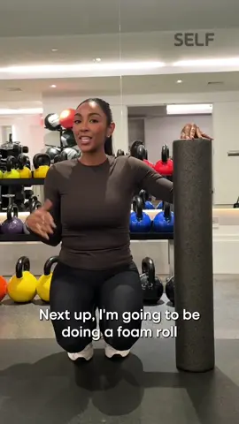 We broke out the foam roller with @Tayshia Adams to see her three go-to stretches that helped her train for the New York Marathon. She’s taking on her third marathon on Sunday, and we know she’s going to absolutely crush it ✨🏃‍♀️