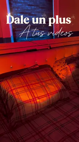 Dale un toque mágico a tus videos ✨🌈 #decoracionled #tiktomademebuyit #roomvibes #creadordecontenido #videotips 