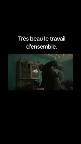Non seulement le travail collectif est beau, ça rassure également la victoire 
