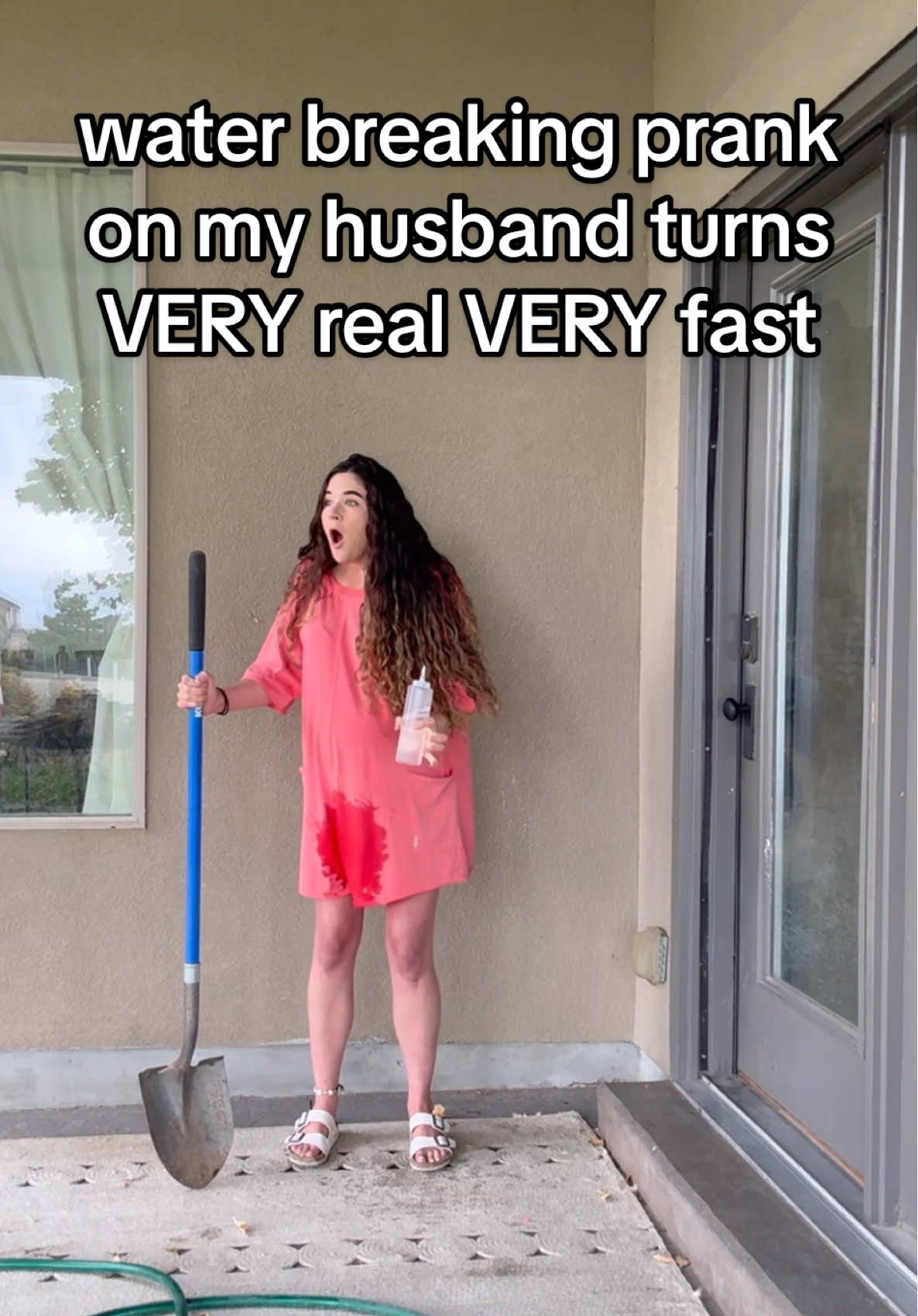 i can’t believe i got this on video! we’re off to the hospital- wish us luck! 