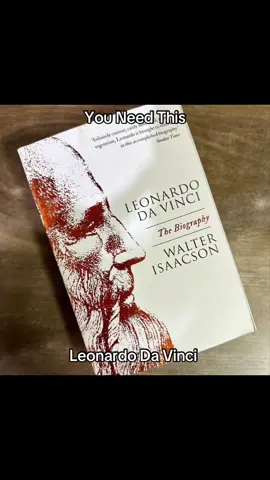 You Need This  #BookTok #leonardodavinci #biography #walterisaacson #davinci 