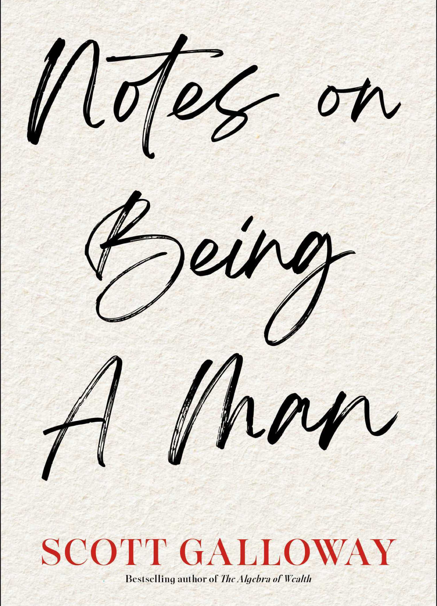 Notes on ‘Notes on Being a Man’, out on November 4th. 📚 