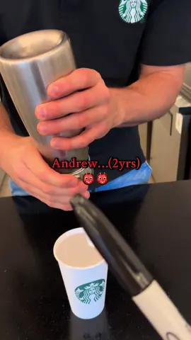 I’m sorry, Andrew 👹👹#prank #funny #viral #fylpシ #starbucks 