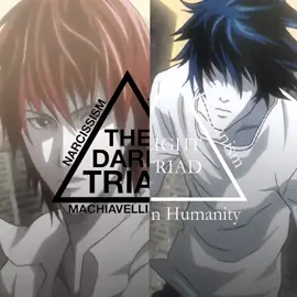 Light vs L  inspired by @￶  #deathnote #darktriad #lighttriad #edit #stereolove 