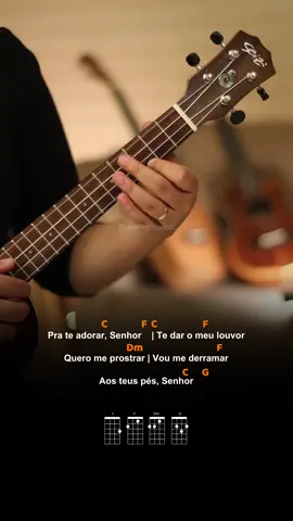 Aprenda agora este trechinho do louvor “Vaso de alabastro” da Mara Lima no Ukulele ❤️ Sugestão de Ritmo: ⬇️⬆️⬇️⬆️ ⬇️⬆️⬇️⬆️ Quer aprender a música completa? Então se inscreve no nosso canal do YouTube e ativa o sininho pra não perder quando postarmos a aula completa! 📹 Neste vídeo usamos o Ukulele Seizi Supreme Fiji Koa Burst Satin Elétrico com Bag, instrumento de excelente qualidade enviado pela @seiziguitars  🎶 Louve com a gente, compartilhe com alguém e marque nos comentários quem precisa aprender esse louvor! . . . . . #ukulelegospel #seizi #louvoracustico #louvores #musicagospel    