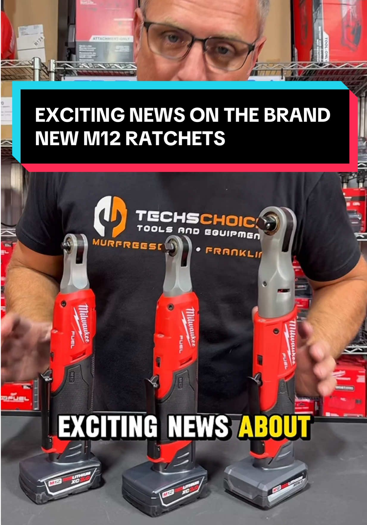 Exciting news about the NEW #milwaukeetools M12 Fuel ratchets… They are available for Pre-Order starting on Nov 1st! Go check them out and be there first to get put on the list! #powertools #tools #mechanic 