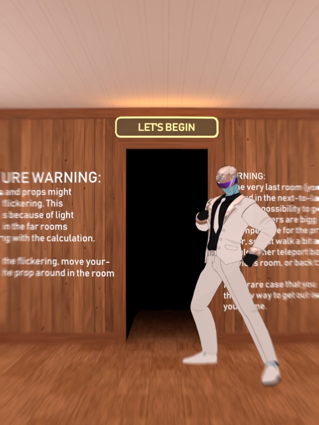 If you pause the video near the end it'll generate a Picasso-style Funkbuster. #vr #vrchat #3Dgraphics