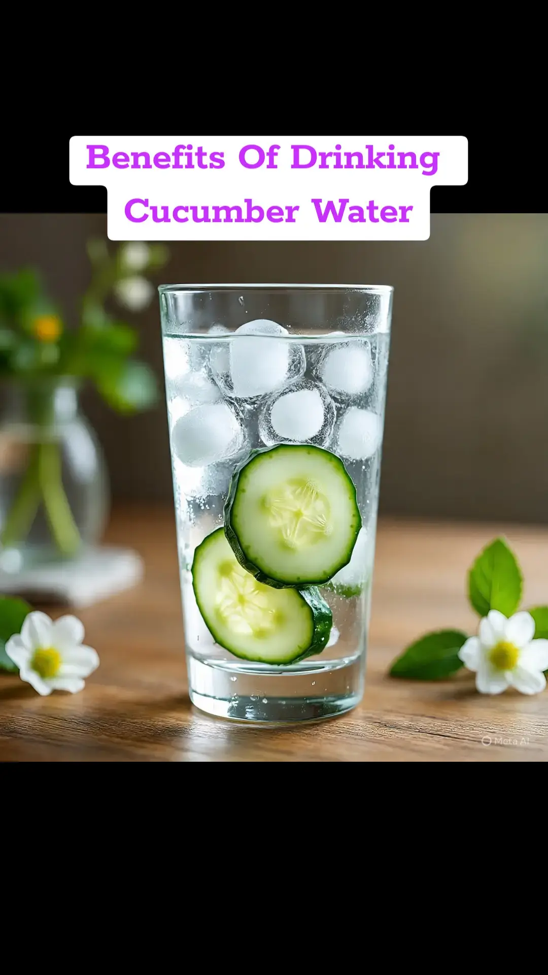 Benefits of Drinking Cucumber Water. #cucumber #healthtip #naturalremedies #foryoupage #fyp 