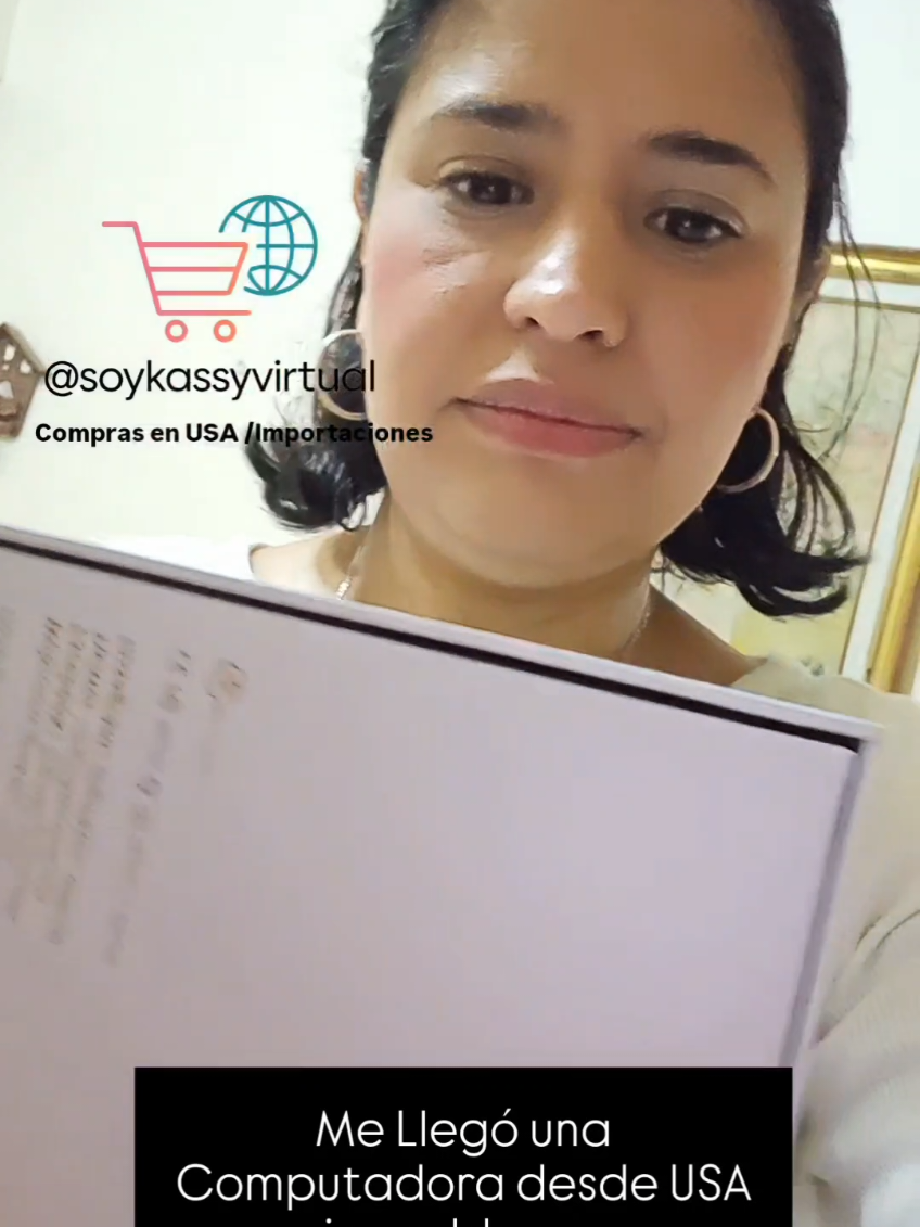 Me llegó la computadora contexto aqui 👇 @soy Kassy Virtual  si quieres el link de Amazon al DM #CapCut  #enviosavenezuela #comprasenusa 