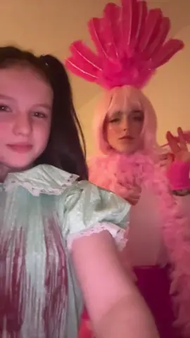 Molly McCann and McKenna Grace Halloween costumes  @Molly McCann @mckenna grace :)  #sunriseonthereaping #panemssweetheart #thehungergames #mollymccann #mckennagrace 