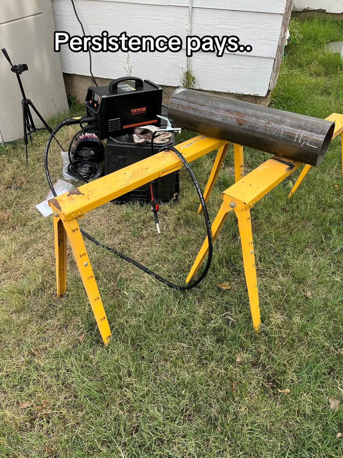 Awesome welding machine by vevor it’s a 5 in 1 welder dual voltage 110v and 220v #tiktokshop #tiktokmademebuyit #welding #weldinglife #fyp 