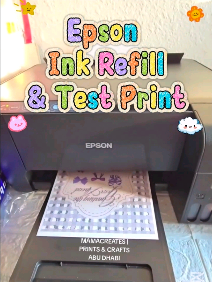 Tara magrefill ng ink. More ink , more orders!! #fyp #printingbusiness #supportsmallbusiness #inkrefill #epsonL3252 