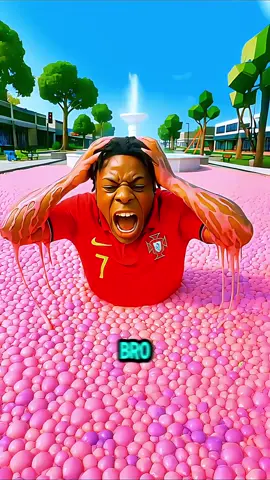 ISHOWSPEED IS IN A CITY FLOODED WITH CHEWING GUM, BUT HE DISCOVERS IT'S ALL POISON