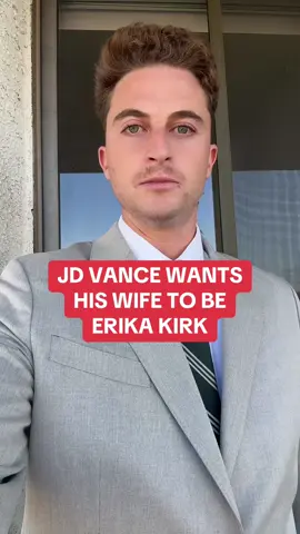 NEWS: JD Vance shows too much affection towards Erika Kirk while pressuring his own wife to change religions. 
