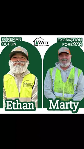 Imitation is the sincerest form of flattery… and Ethan proves it. His Marty costume is so good, we’re half expecting him to start handing out tasks on the job site. Marty, watch your back, this tiny copy comes fully loaded with candy, confidence, and charm! Check out the video of Marty realizing Ethan dressed up as him! Janiel, our social media girl, had front-row access, her kids go to the same school, and she was tipped off to catch the priceless reaction. #construction #halloween #happyhalloween #fyp #minime 