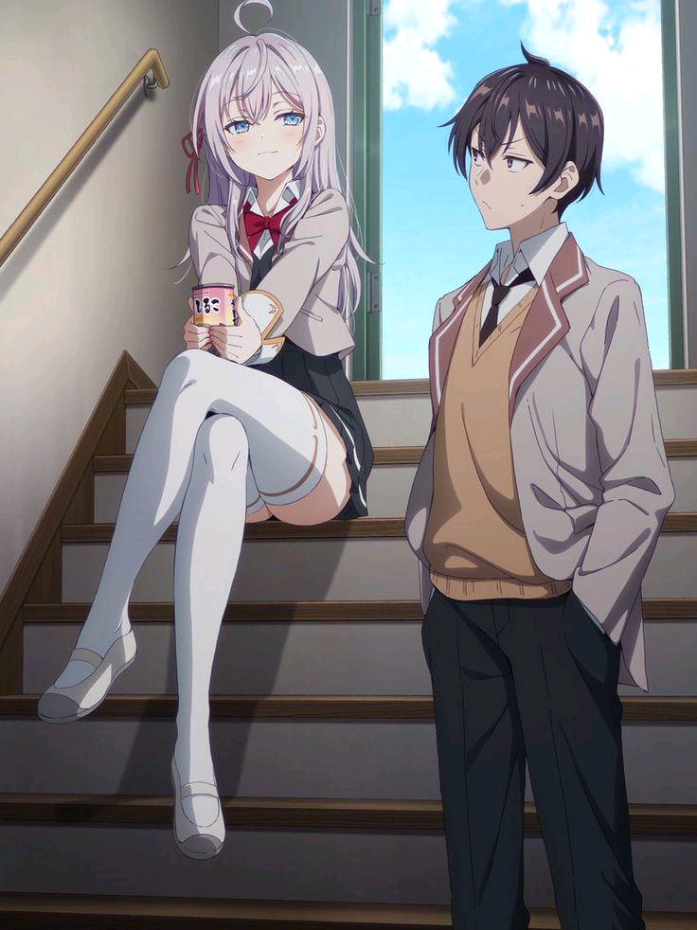 nome do anime: Alya sometimes hides #alyasometimeshides #mometosanimes #alya #kuze #anime 