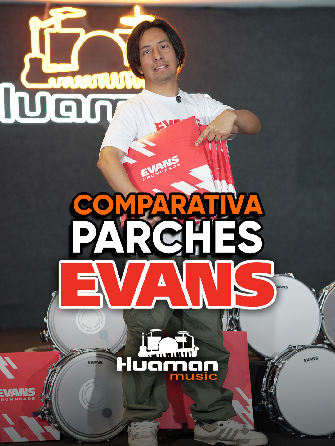🥁 DEMO: VS DE PARCHES EVANS @ricardocaldasdrums pone a prueba los parches más potentes 🔥 📍 Disponible en nuestras tiendas físicas  🛒 o web: huamanmusic.pe | 📲 WhatsApp: 938 586 391 @elchicodelasnoticias @zildjianco @tonysuccar @americatelevision @latinanoticias #Evans#parche#percusionista#pdp#elchicodelasnoticias