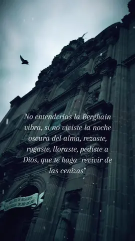 Me encanto Berghain, muy pocos entenderán este tema 🙌✨️🌷🕊 #rosalia #relacióntoxica #espiritual 
