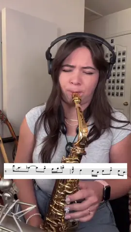 PICK UP THE PIECES🎷✨☺️  full transcription live on my website!!  #music #saxophone #saxophonist #jazz #funk         