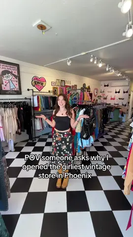 See you at my girlie vintage spot in Phoenix open Wednesday-Sunday 12-6!! #vintagestore #phoenix #az #90s #vintagefashion 