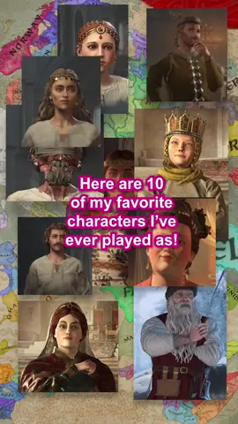 my favorite Crusader Kings 3 characters i’ve played as! #ck3 #gaming #CrusaderKings3 #History #ad 