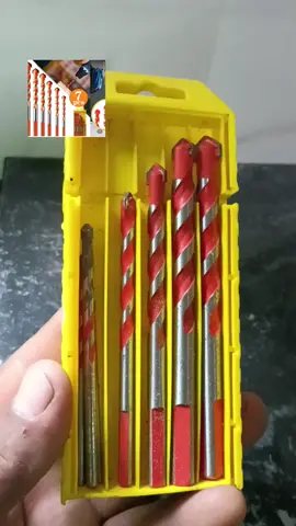 Broca de carboneto profissional de 3-12mm para parafusadeira e furadeira e muito mais. #broca #brocadeaco #estrelladefura 