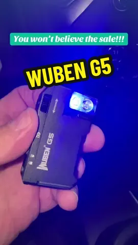 The WUBEN G5 is on a great sale!  I take this led flashlight everywhere!  #blackfridaysale #tiktokshopblackfridaysale #earlyblackfridaydeals 
