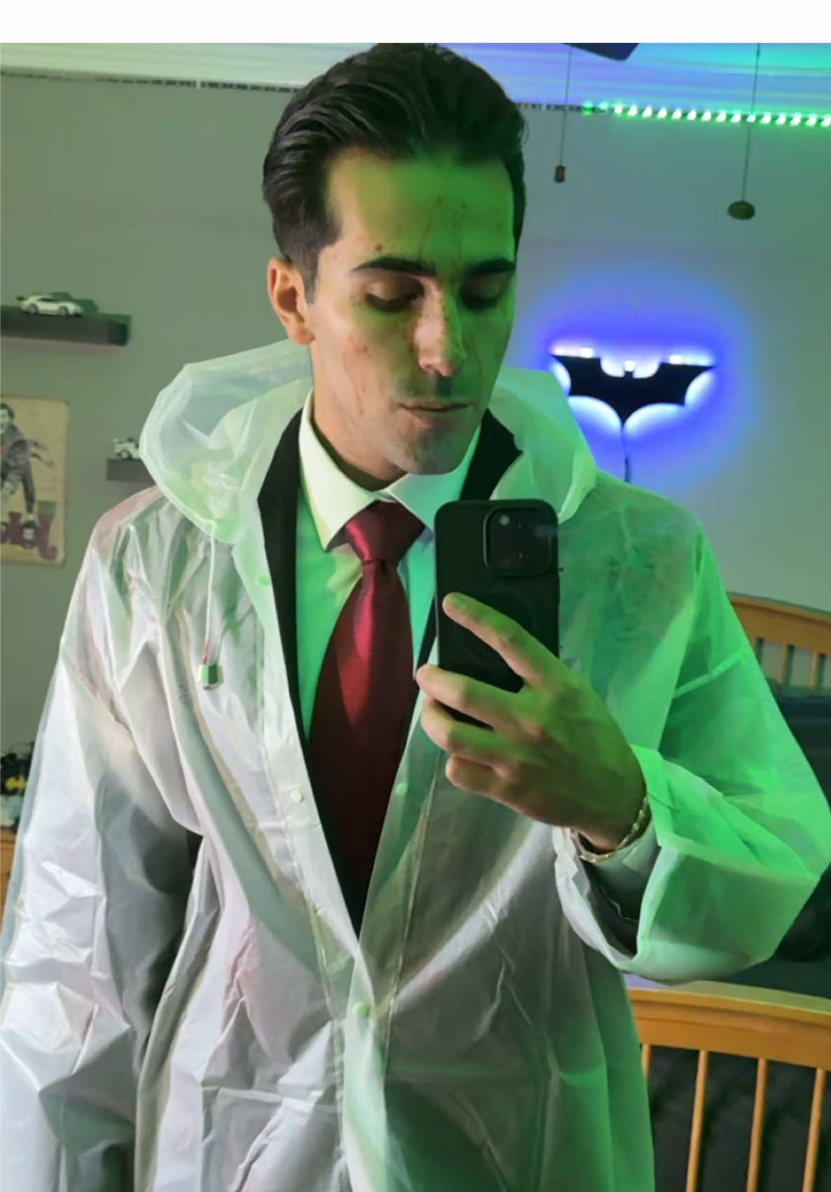 im not very good at controlling it anyway #patrickbateman #americanpsycho 