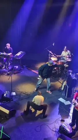 He rlly was down on his hands #handstand #macdemarco #concert #macdemarcoconcert 